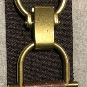 Anthropologie gold belt